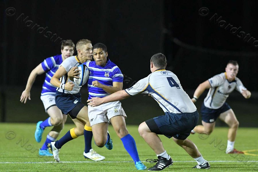 Wheaton Men\'s Rugby vs Mass Maritime.  Photo by Keith Nordstrom